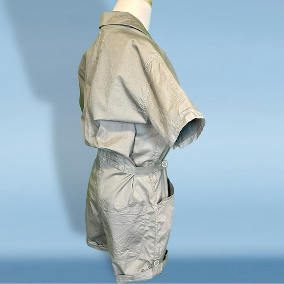 Pistola ‘Parker Field Short Romper’ in “Colonel” Olive Green Size Small - Picture 8 of 16